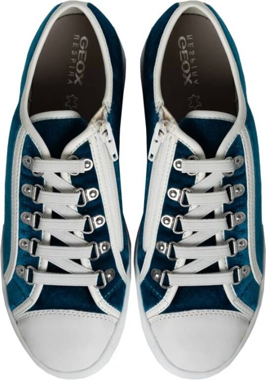 Geox Stijlvolle Sneakers Blue Dames