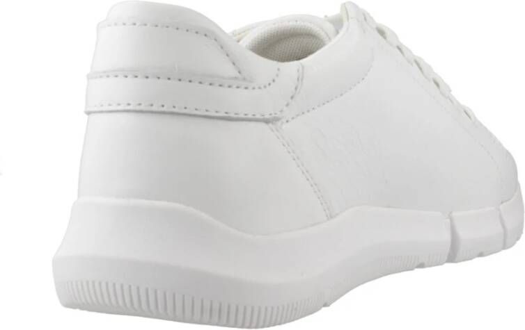 Geox Stijlvolle Sneakers voor Actieve Levensstijl White Heren