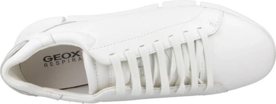 Geox Stijlvolle Sneakers voor Actieve Levensstijl White Heren
