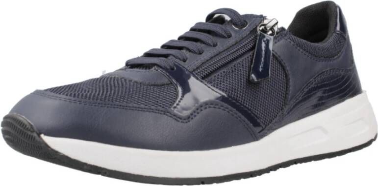 Geox Stijlvolle Sneakers voor dagelijks gebruik Blue Dames