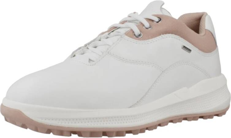 Geox Stijlvolle Sneakers voor Heren White Dames