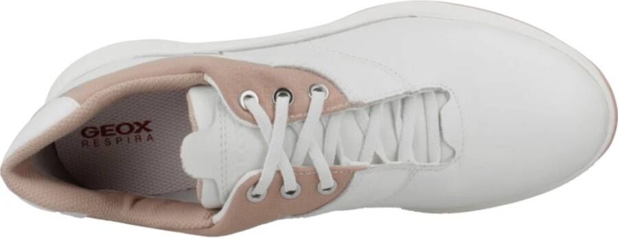 Geox Stijlvolle Sneakers voor Heren White Dames