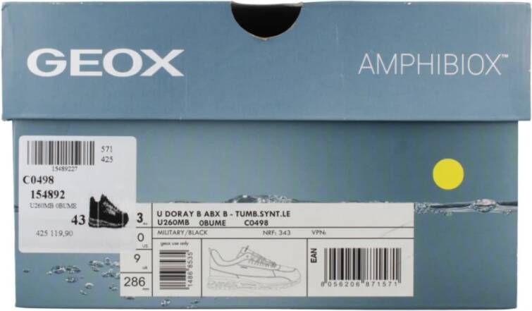 Geox Stijlvolle Sneakers voor Mannen en Vrouwen