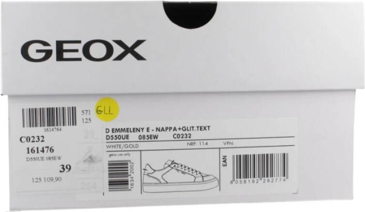 Geox Stijlvolle Sneakers voor Mannen en Vrouwen Multicolor Dames