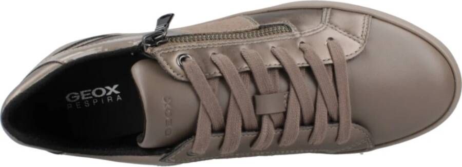 Geox Stijlvolle Sneakers voor Vrouwen Brown Dames