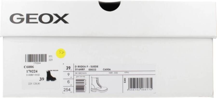 Geox Stijlvolle veterschoenen in Iridea