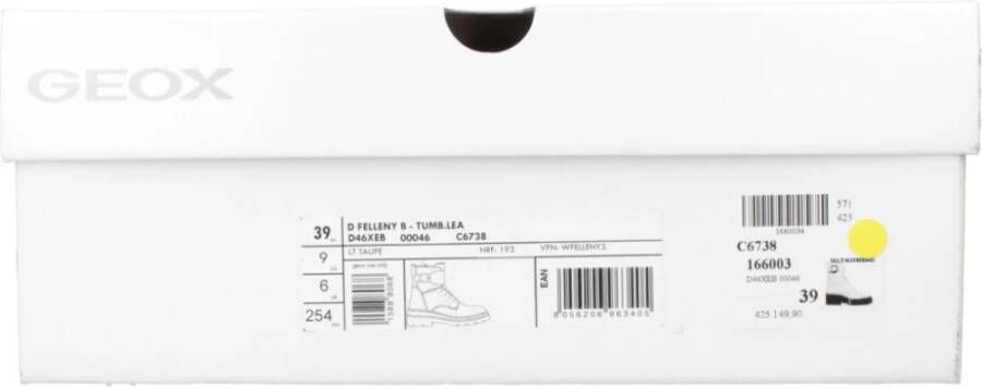 Geox Stijlvolle Veterschoenen voor Vrouwen