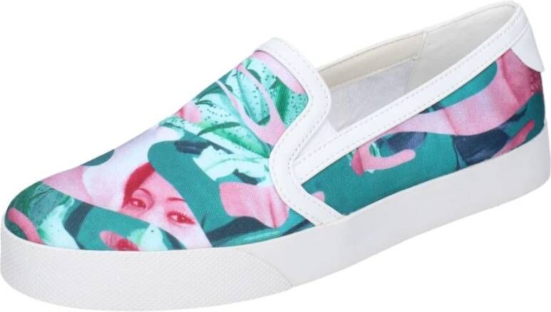 Geox Textiel Loafers voor Vrouwen Multicolor Dames