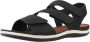 GEOX D SANDAL VEGA vrouwen Sandalen zwart - Thumbnail 10