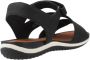 GEOX D SANDAL VEGA vrouwen Sandalen zwart - Thumbnail 11