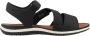 GEOX D SANDAL VEGA vrouwen Sandalen zwart - Thumbnail 12