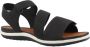GEOX D SANDAL VEGA vrouwen Sandalen zwart - Thumbnail 13