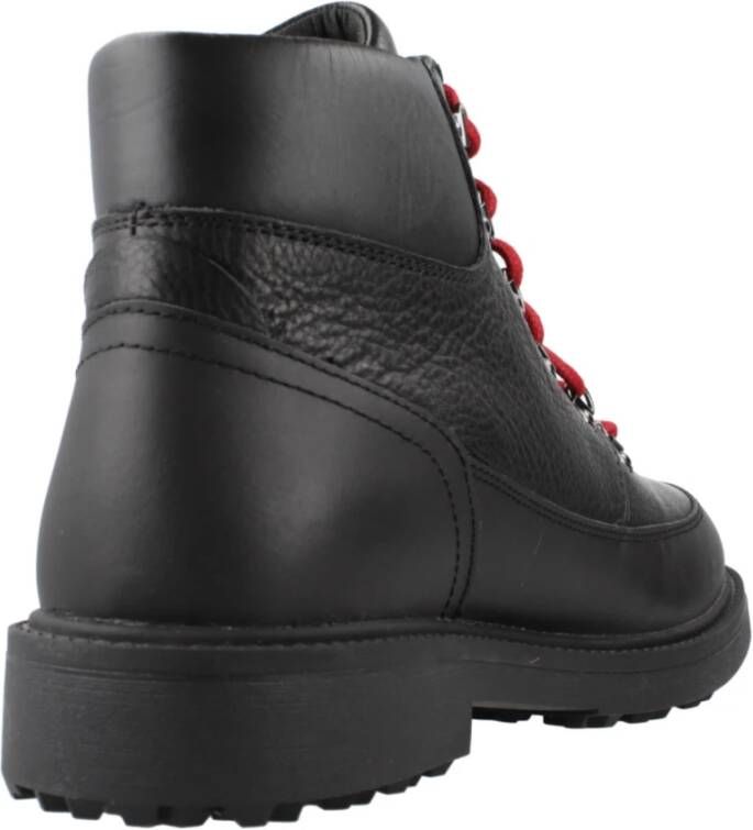 Geox Veterschoenen met Lagorai + Grip Black Heren