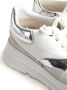 Geox Vetersneakers met ronde neus en platform White Dames - Thumbnail 4