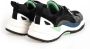 Geox Vetersneakers met ronde neus Zwart Heren - Thumbnail 2