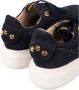 Geox Vetersneakers met versierde achterkant Blauw Dames - Thumbnail 5