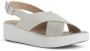 Geox Witte platte sandalen voor vrouwen White Dames - Thumbnail 9