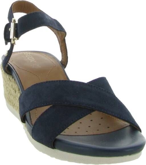 Geox Ward Platform Women Schoenen Blue Dames