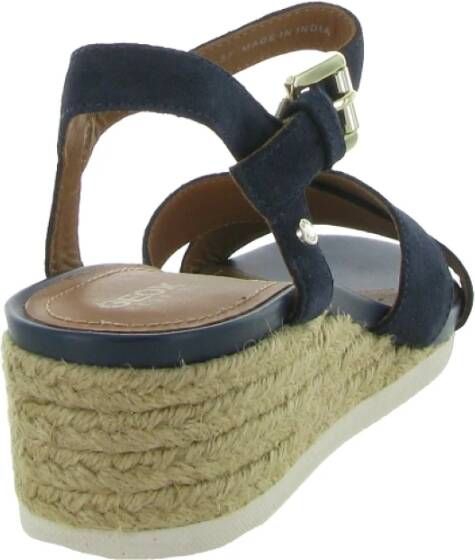 Geox Ward Platform Women Schoenen Blue Dames