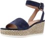 Geox Flat Sandals Blauw Dames - Thumbnail 5