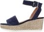 Geox Flat Sandals Blauw Dames - Thumbnail 6
