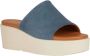 Geox Wig Sandalen Blue Dames - Thumbnail 2