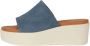 Geox Wig Sandalen Blue Dames - Thumbnail 8