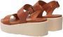 Geox Wig Sandalen Brown Dames - Thumbnail 6