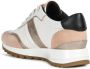 Geox Witte abrikoos sneakers voor vrouwen White Dames - Thumbnail 3