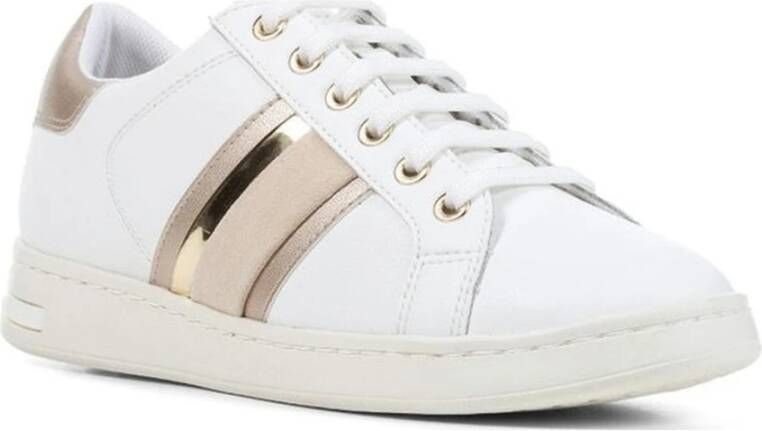 Geox Witte Jaysen Sneakers voor Vrouwen White Dames