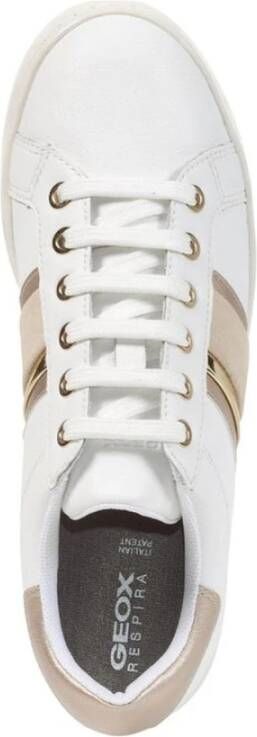 Geox Witte Jaysen Sneakers voor Vrouwen White Dames