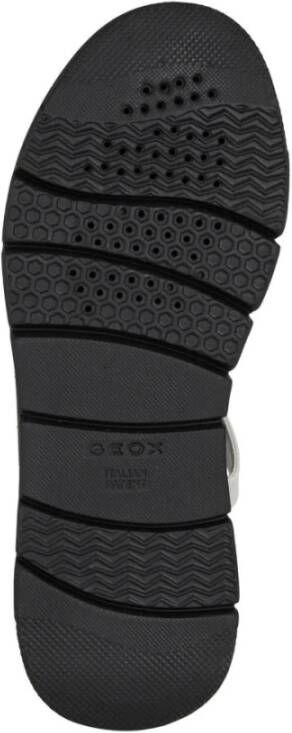 Geox Witte platte sandalen voor vrouwen White Dames