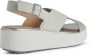 Geox Witte platte sandalen voor vrouwen White Dames - Thumbnail 5