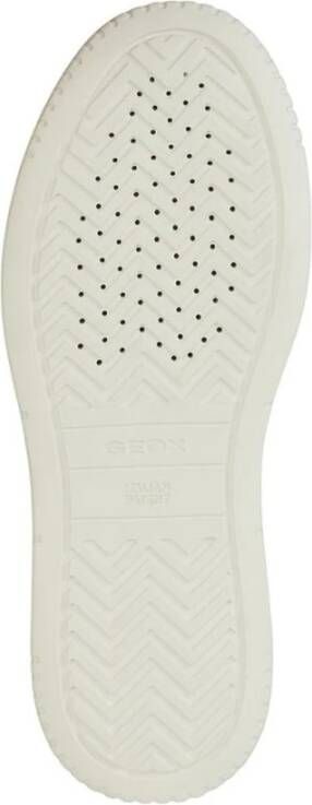 Geox Witte Sneakers voor Mannen Multicolor Heren