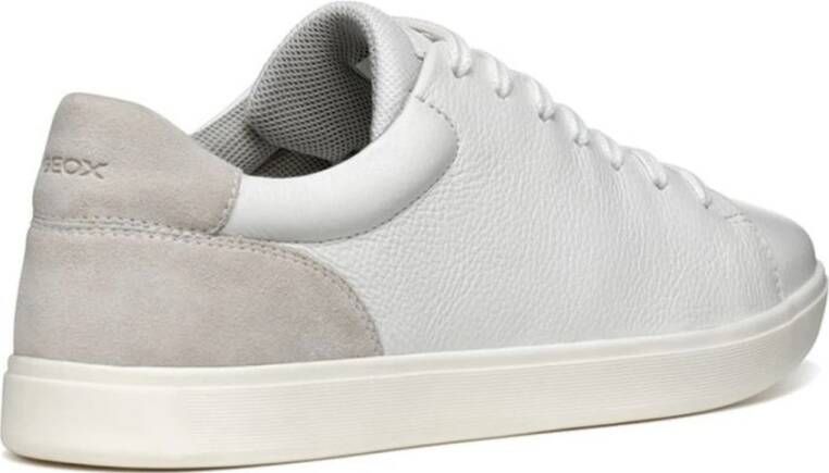 Geox Witte Sneakers voor Mannen White Heren