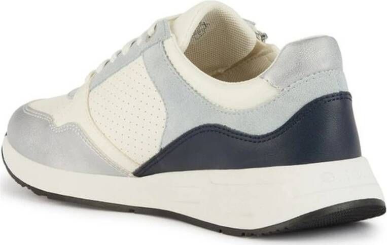 Geox Witte Sneakers voor Vrouwen Multicolor Dames