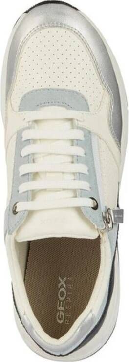 Geox Witte Sneakers voor Vrouwen Multicolor Dames