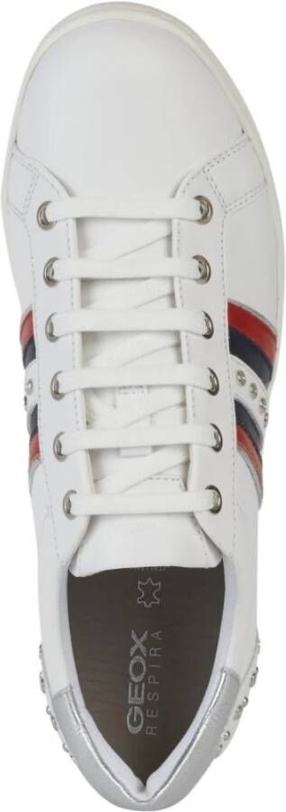 Geox Witte Sneakers voor Vrouwen White Dames