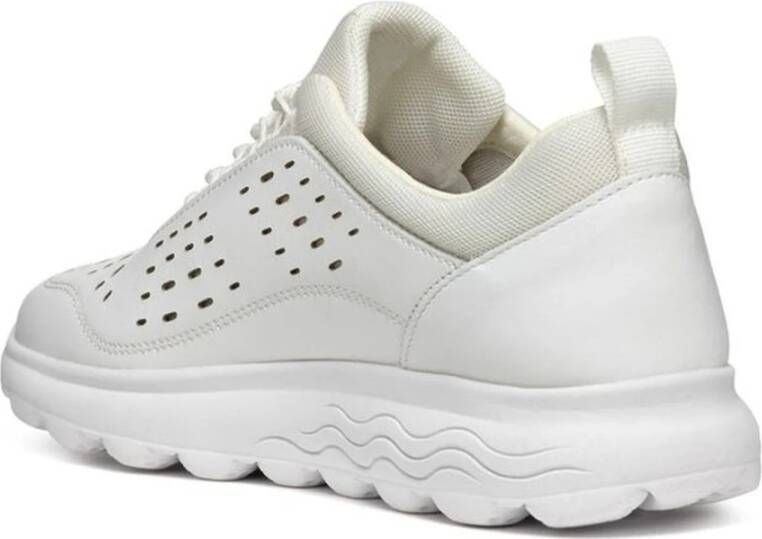 Geox Witte Spherica Sneakers voor Vrouwen White Dames