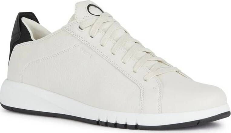 Geox Witte Zwarte Aerantis Sneakers White Heren