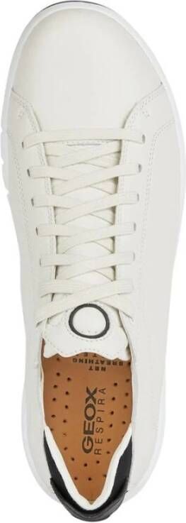Geox Witte Zwarte Aerantis Sneakers White Heren
