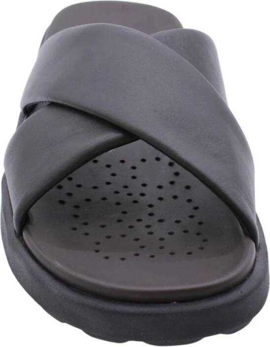 Geox Zomer Sliders voor Mannen Black Heren