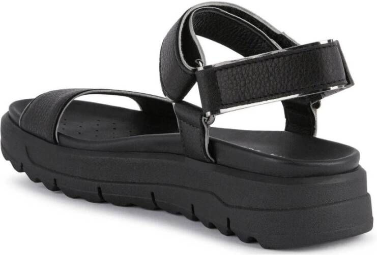 Geox xan2.1s sandalen Zwart Dames
