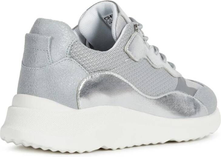 Geox Zilveren Ice Sneakers Diodiana Gray Dames