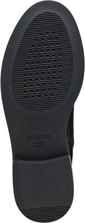 Geox Zwarte enkellaarsjes voor vrouwen