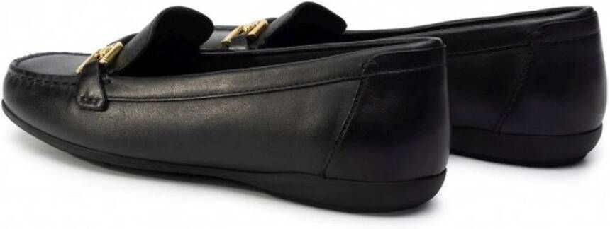 Geox Zwarte Loafers voor Vrouwen Black Dames
