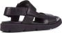 Geox Zwarte platte sandalen voor mannen Black Heren - Thumbnail 6