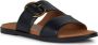 Geox Stijlvolle Slide Sandalen voor Vrouwen Black Dames - Thumbnail 4