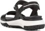 Geox Zwarte platte sandalen voor vrouwen Black Dames - Thumbnail 8