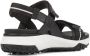 Geox Zwarte platte sandalen voor vrouwen Black Dames - Thumbnail 9